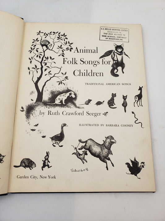 Animal Folk Songs for Children