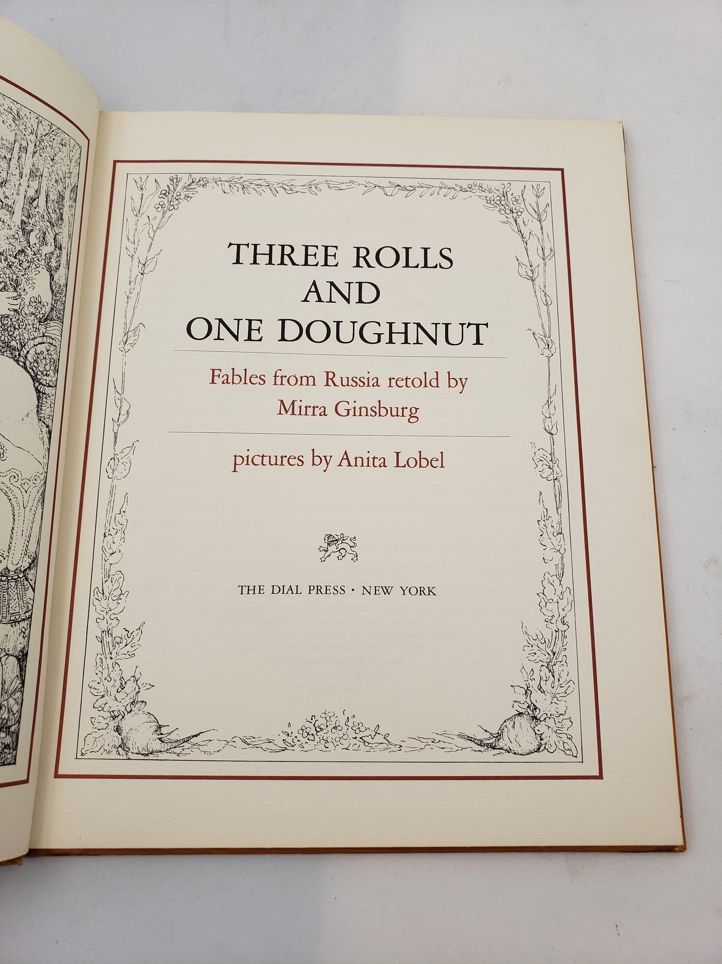 Three Rolls And One Doughnut