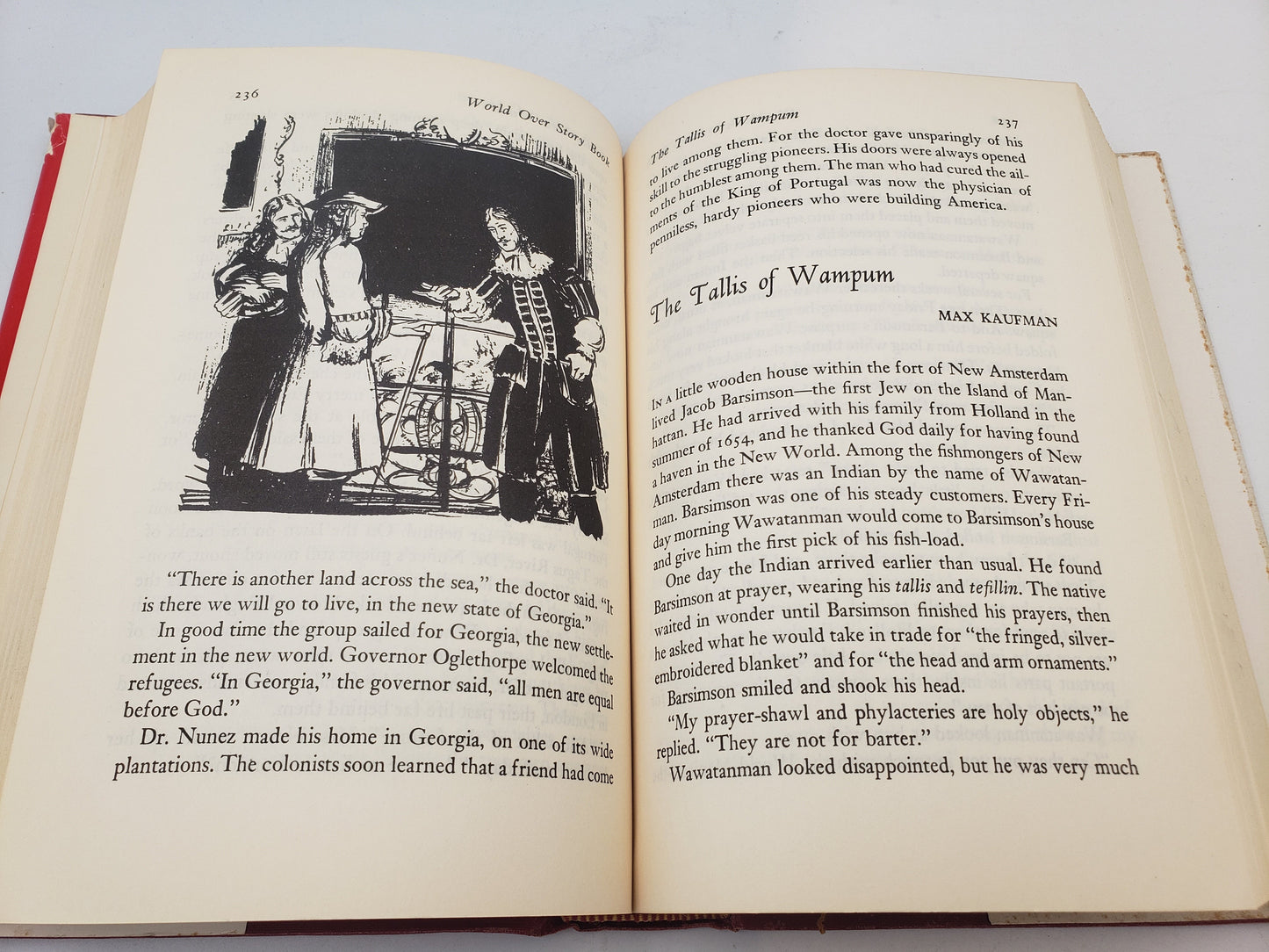 The World Over Story Book: An Illustrated Anthology for Jewish Youth