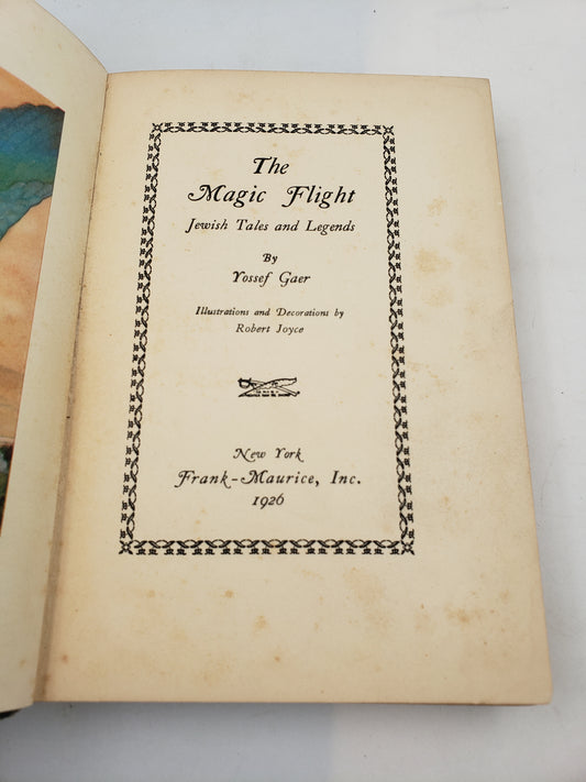 The Magic Flight: Jewish Tales and Legends