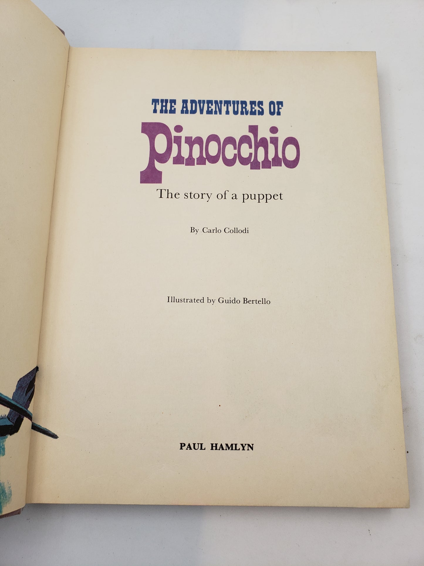 The Adventures Of Pinocchio: The Story of a Puppet