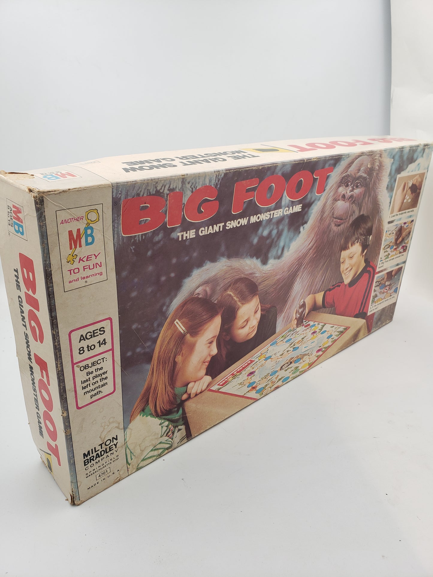 Big Foot: The Giant Snow Monster 1977 Board Game