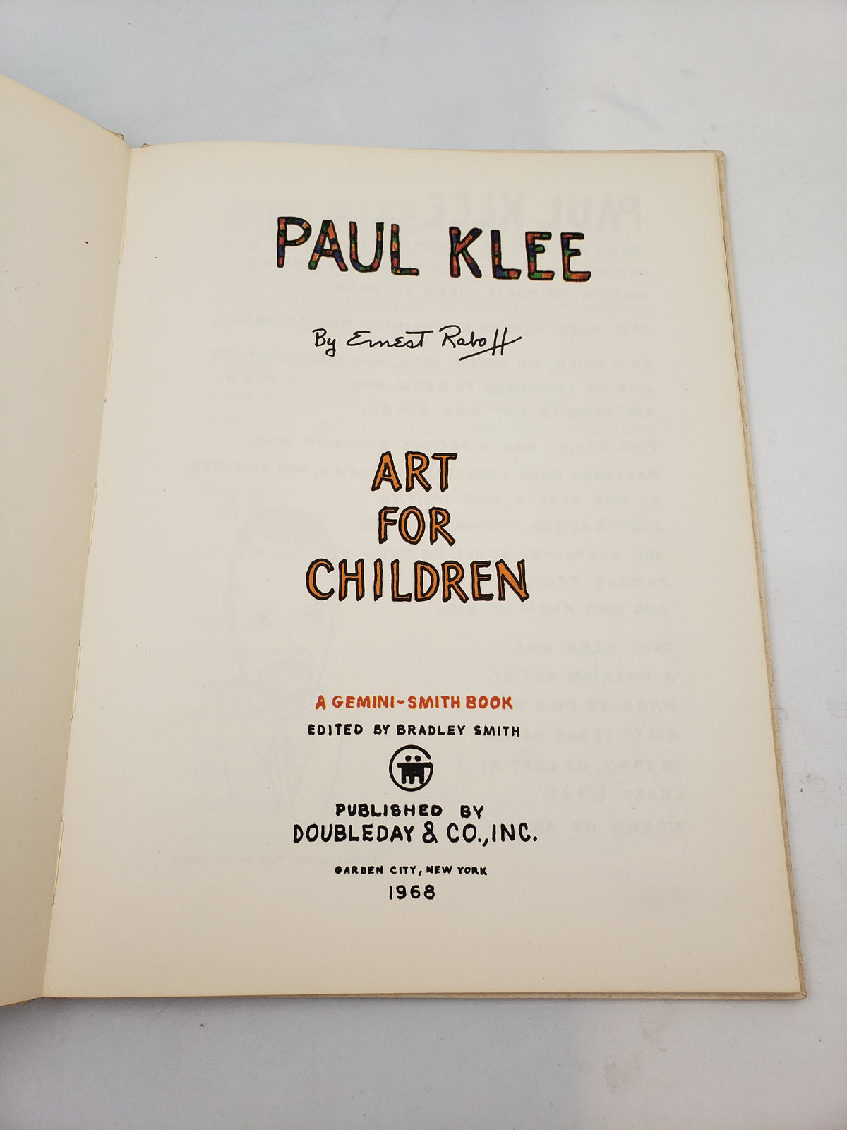 Paul Klee: Art For Children