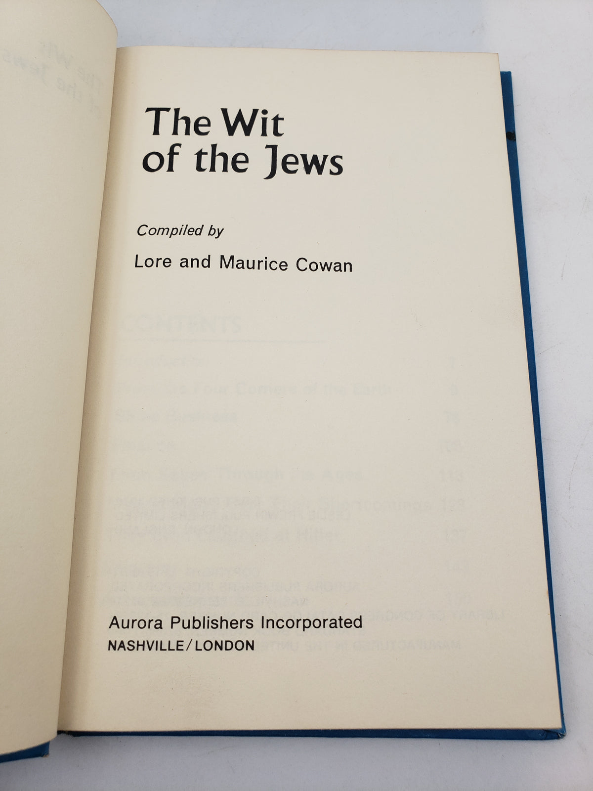 The Wit of The Jews