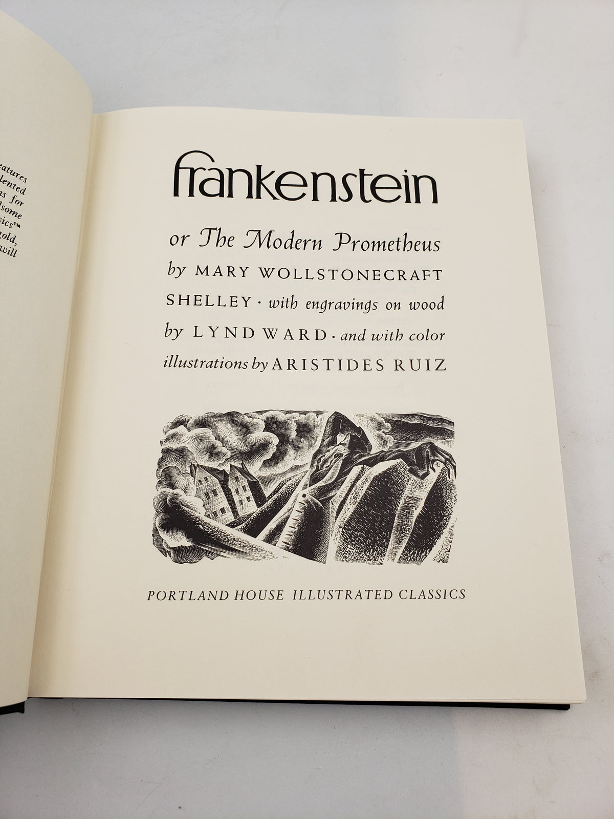 Frankenstein or The Modern Prometheus