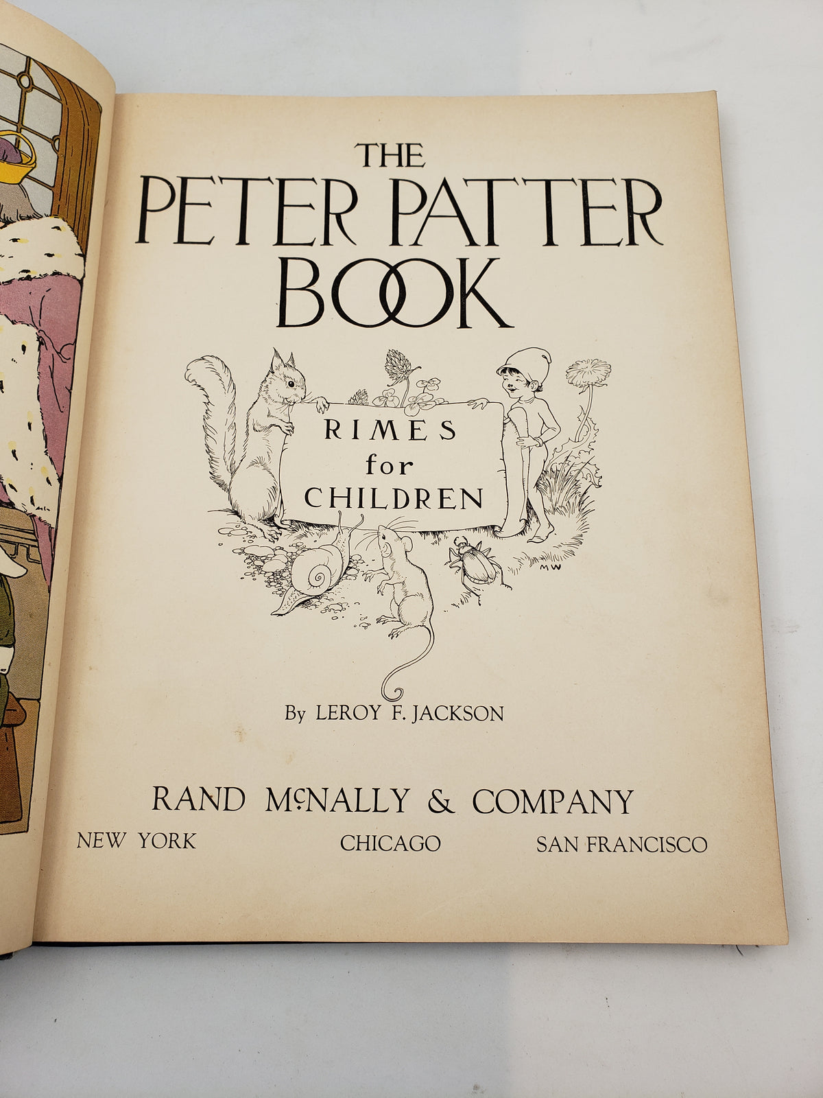 The Peter Patter Book: Rimes for Children