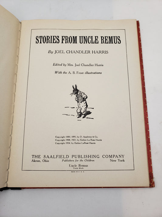 Stories from Uncle Remus
