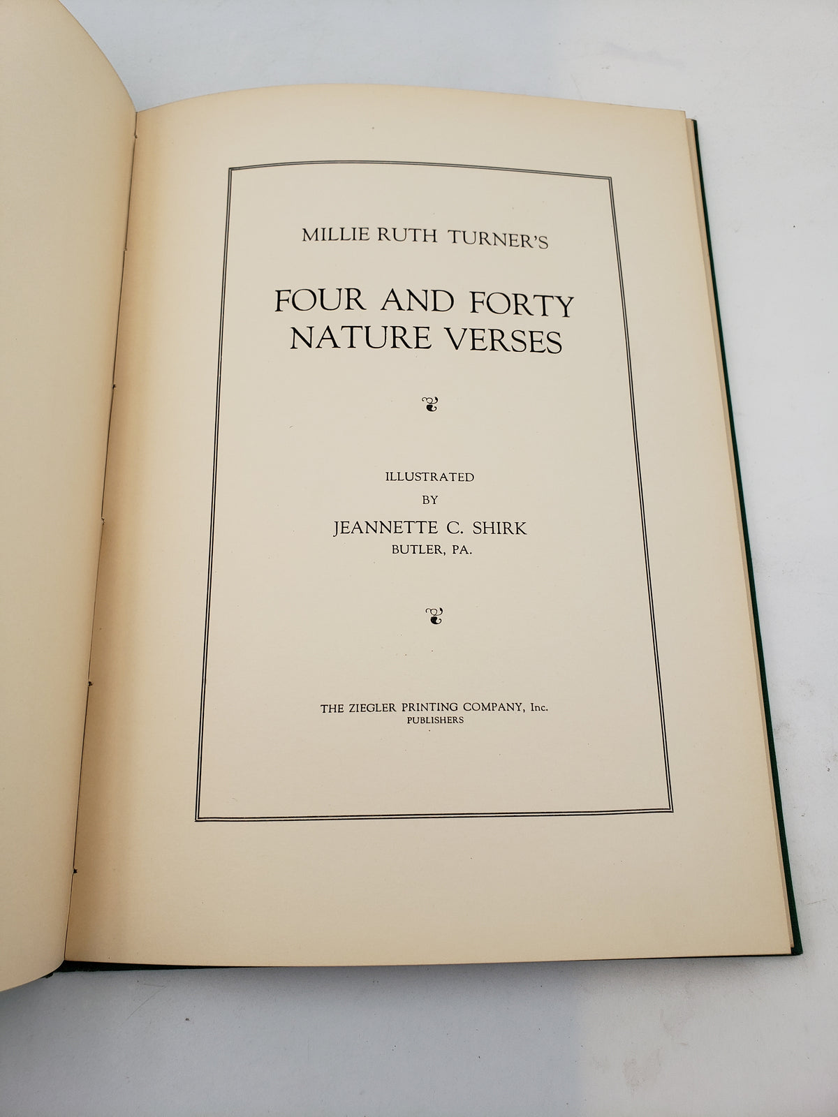 Four And Forty Nature Verses