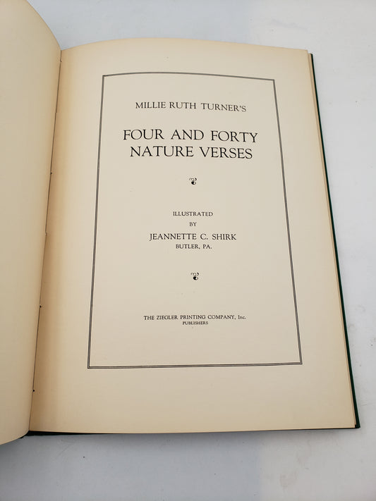 Four And Forty Nature Verses