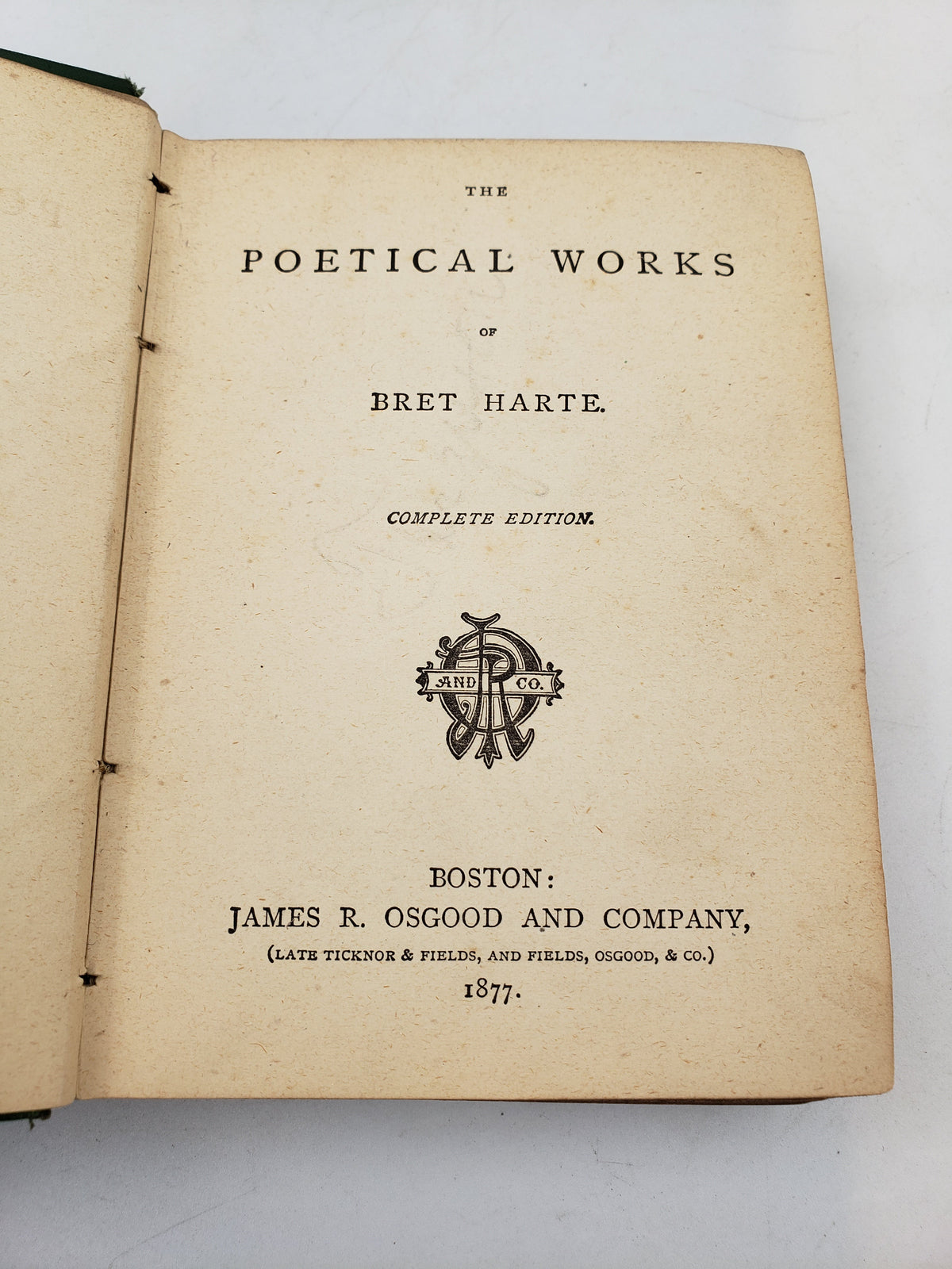 The Poetical Works of Bret Harte: Complete Edition