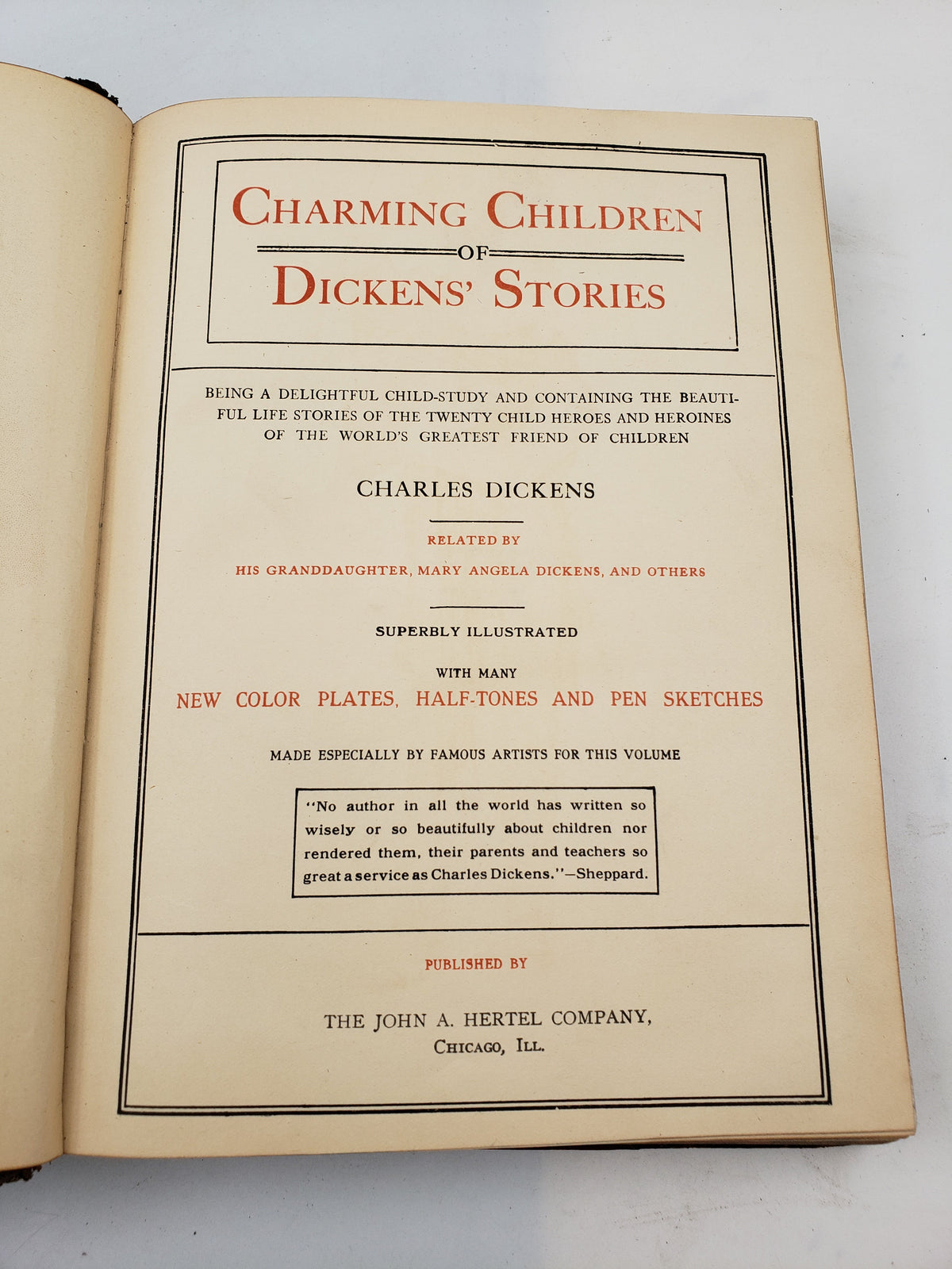 Charming Children Of Dickens' Stories