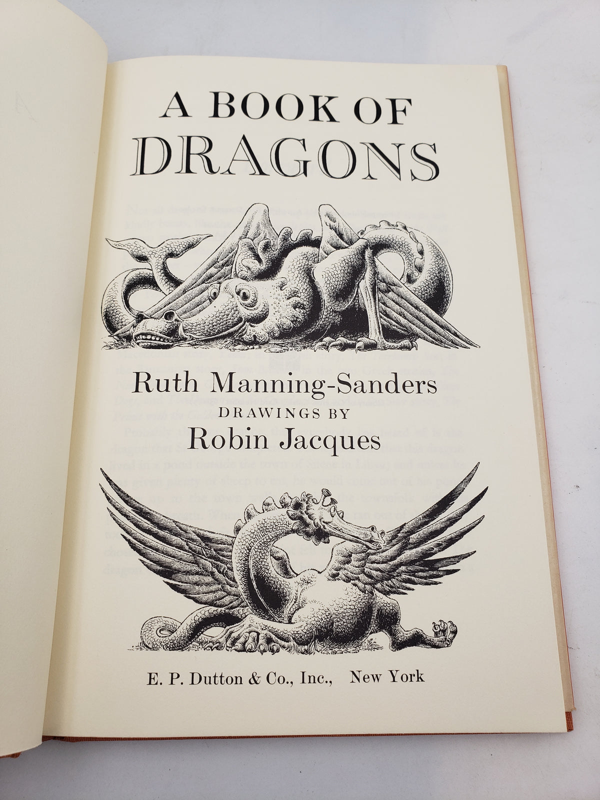 A Book Of Dragons