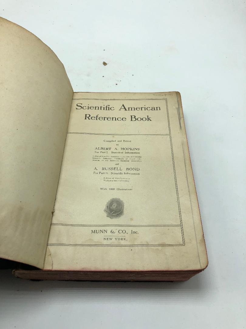 Scientific American Reference Book