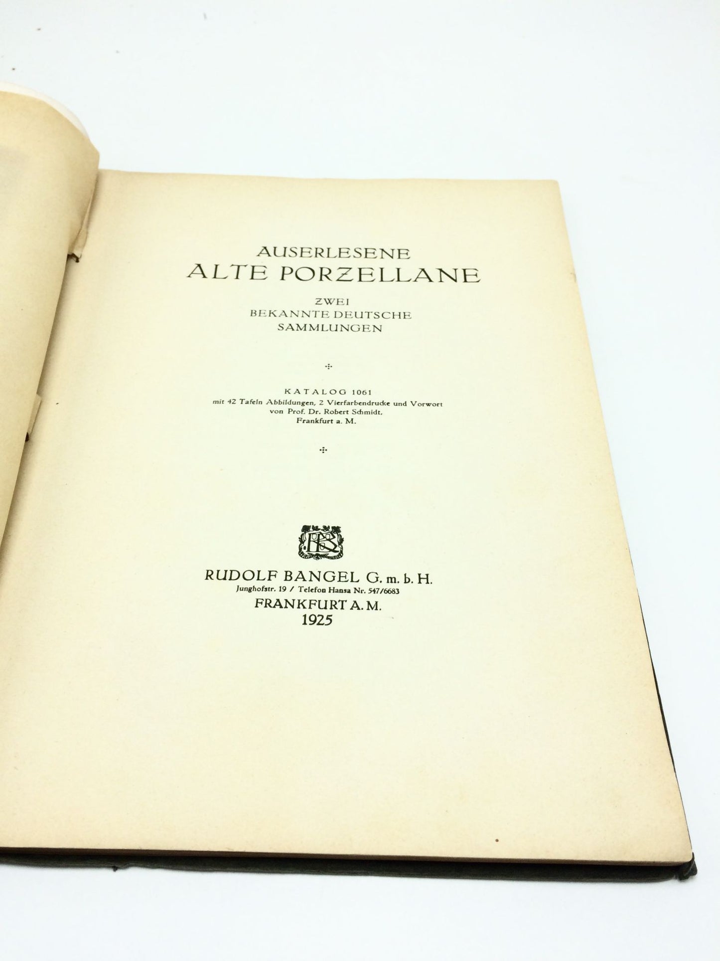 Auserlesene Alte Porzellane