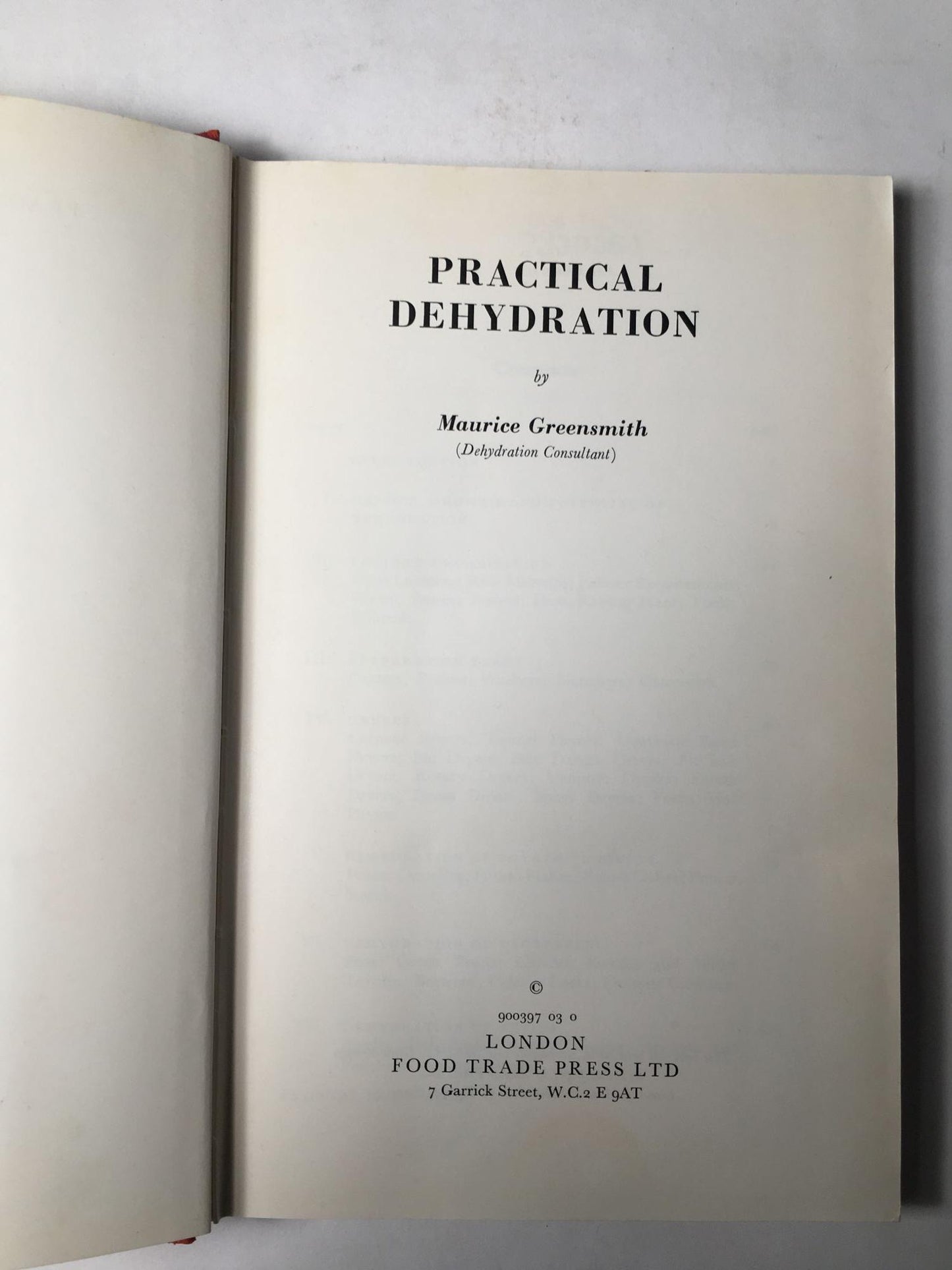 Practical Dehydration