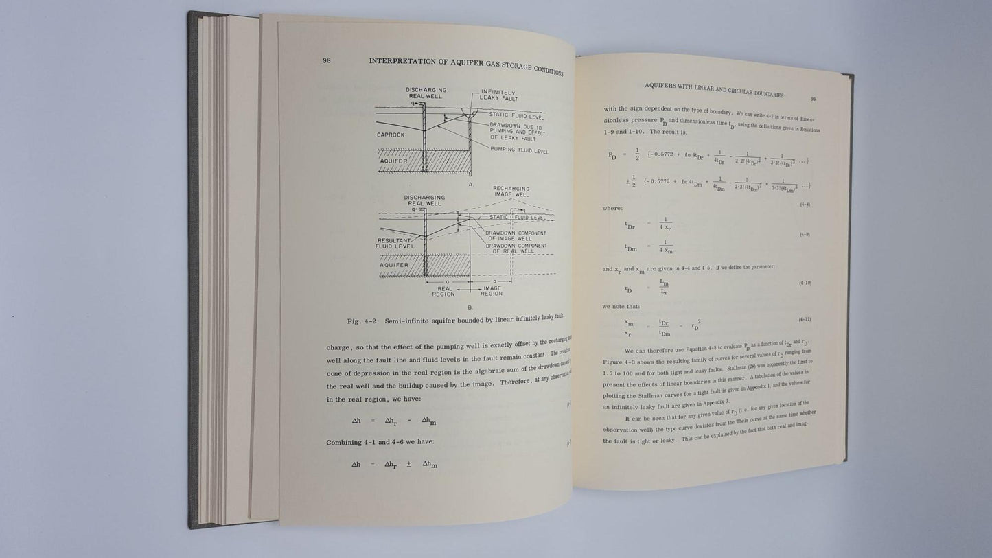 Interpretation Of Aquifer Gas Storage Conditions From Water Pumping Tests