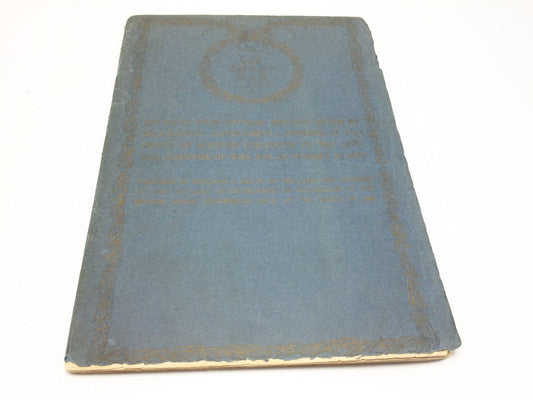 Supplement to The Great War. Printed for Subscribers Only. Extracts from Official Reports Issued By Belligerant Governments Offered In Evidence of Alleged Violations of the Laws and Customs of War and of Private Rights Preceded by sections II and III