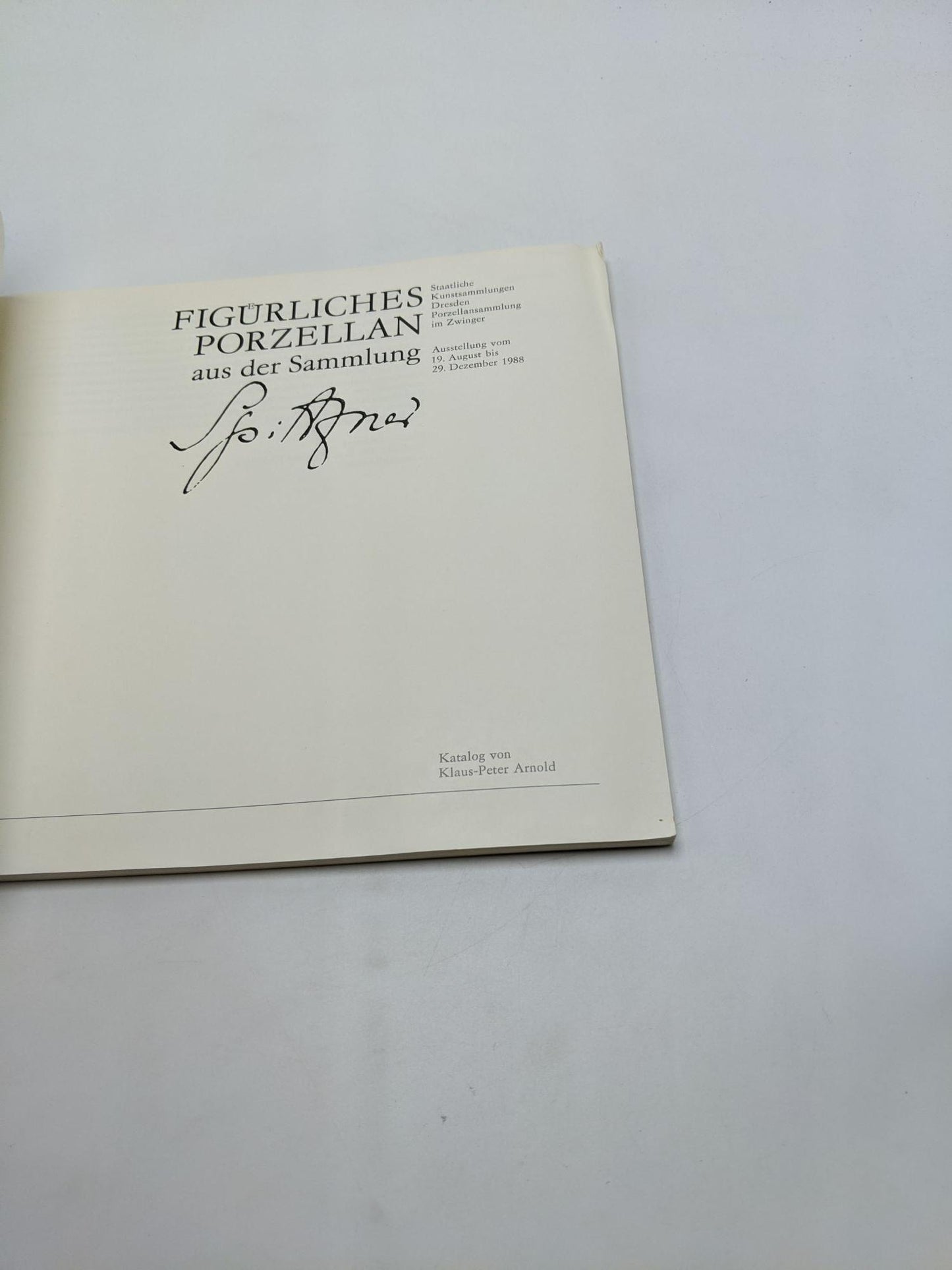 Figureliches Porzellan aus der Sammlung Spitzner