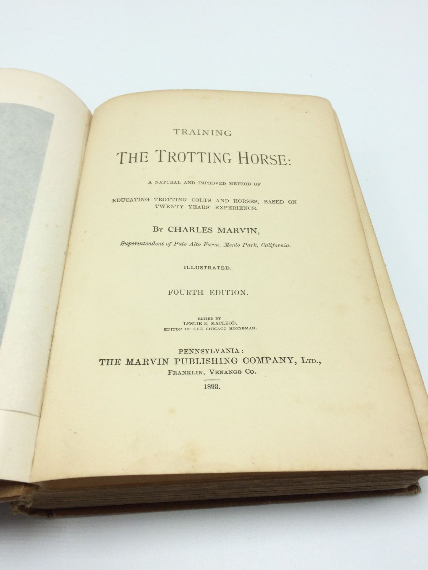 Training The Trotting Horse