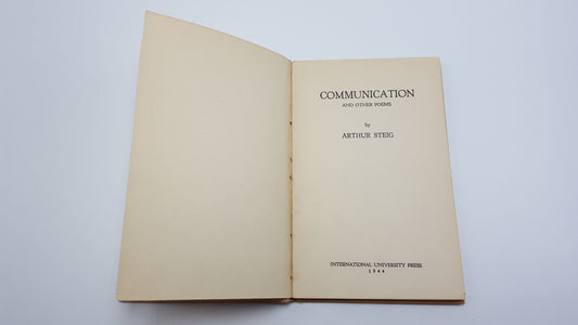 Communication And Other Poems