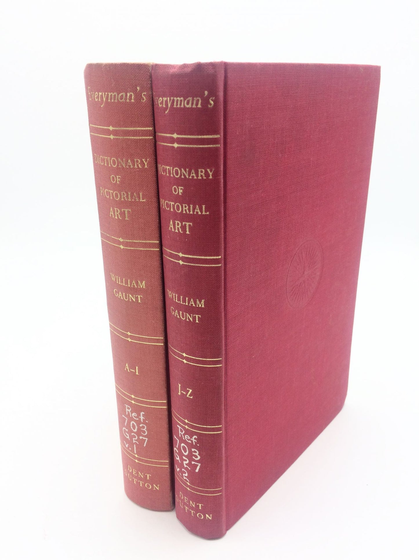 Everyman's Dictionary Of Pictorial Art: Volumes I & II