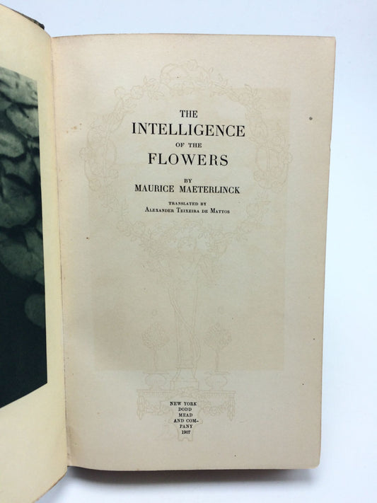 The Intelligence Of The Flowers
