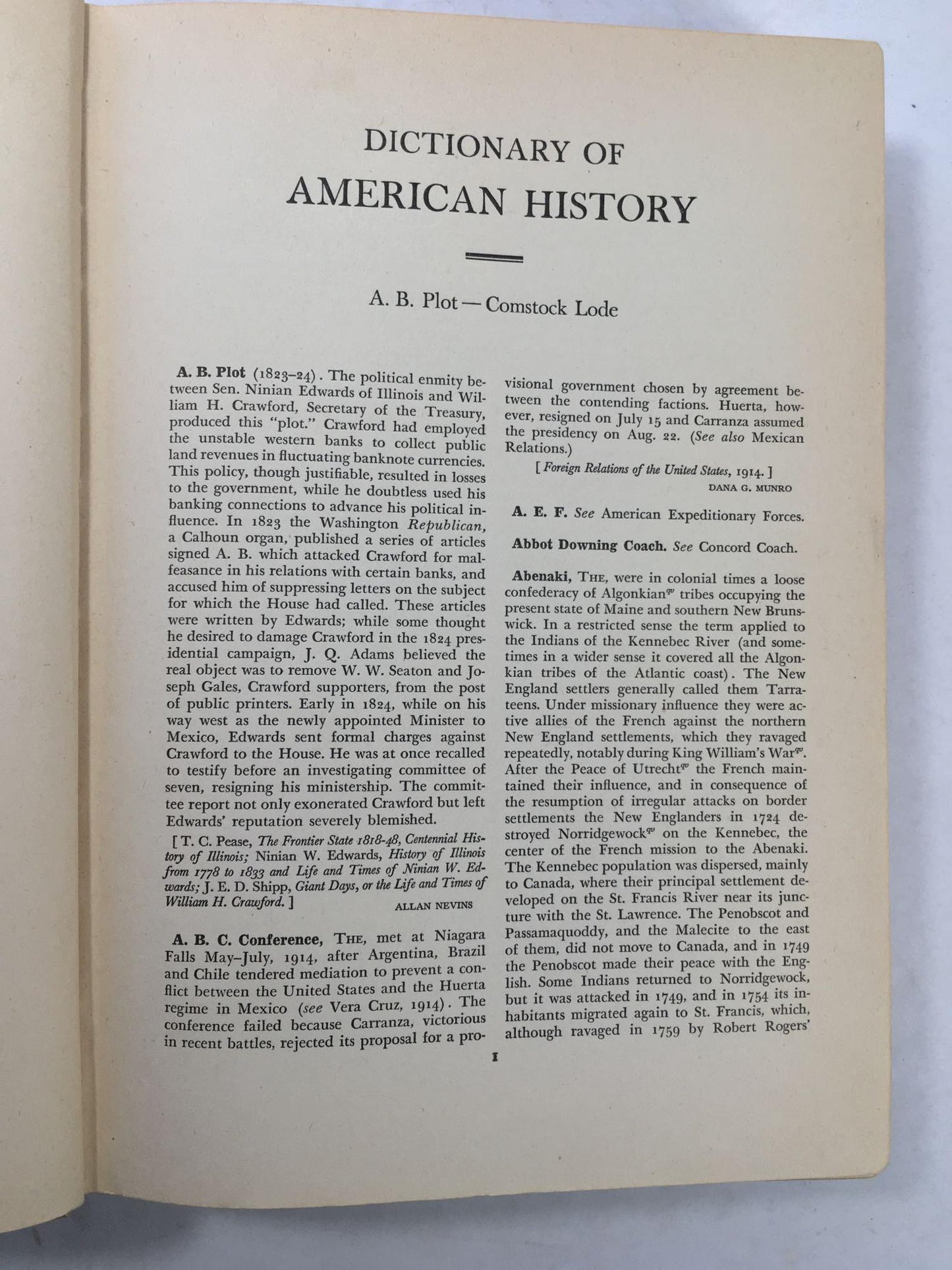 Dictionary Of American History Volumes I-VI With Index
