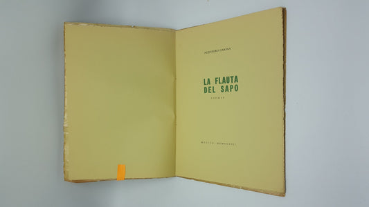 La Flauta Del Sapo Poemas