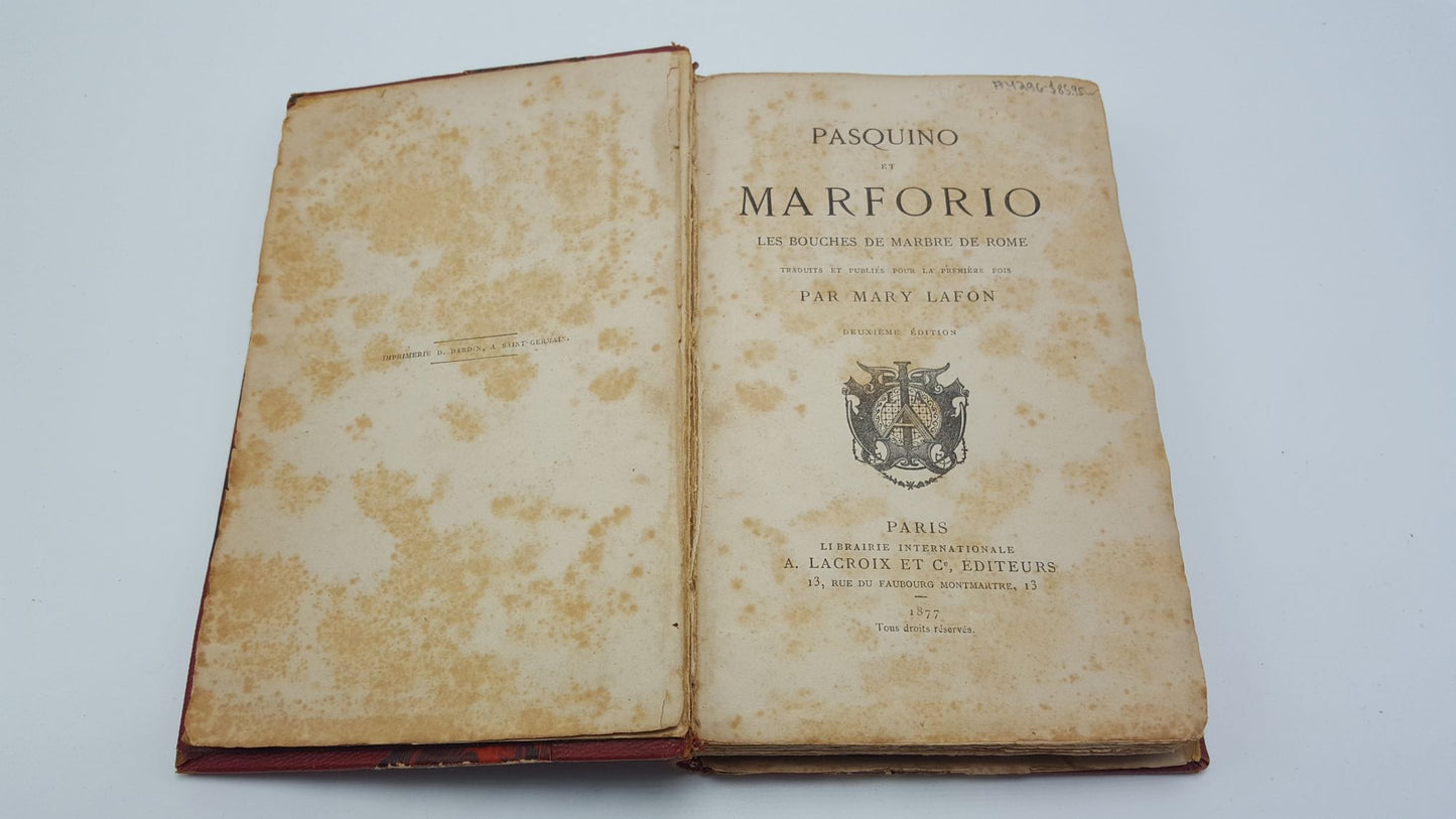 Pasquino And Marforio: The Marble Mouths Of Rome