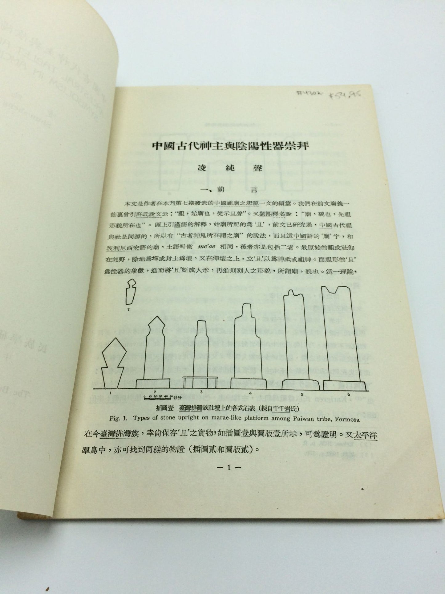 Ancestral Tablet And Genital Symbolism In Ancient China