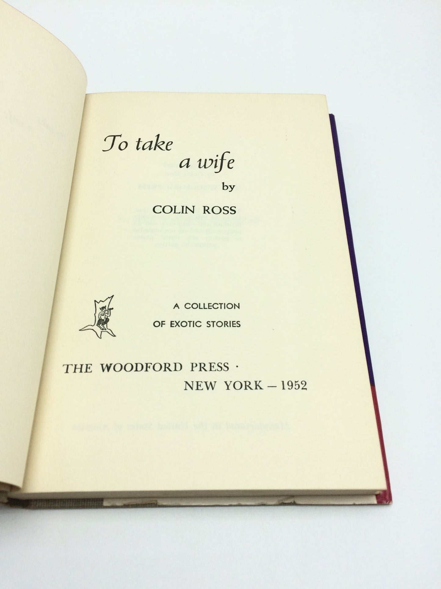 To Take A Wife