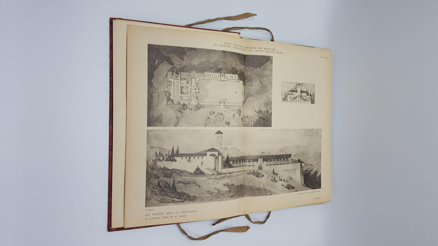 Architectural Competitions of the 1925-1926 School Year