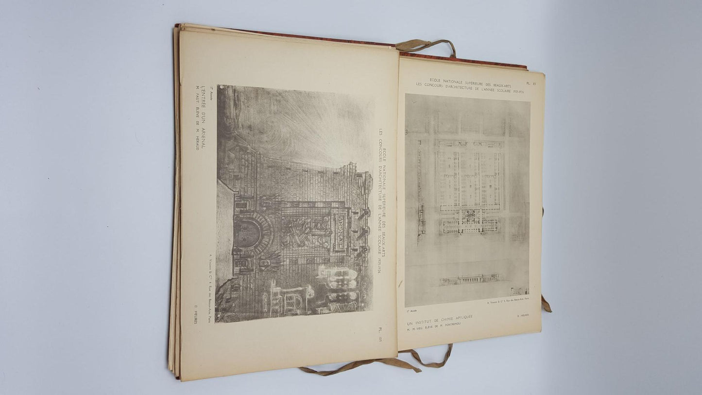 Architectural Competitions of the 1925-1926 School Year