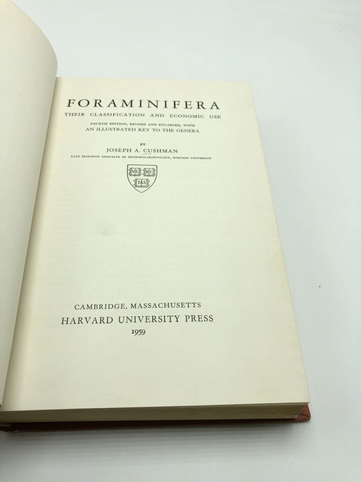 Forminifera: Their Classification And Economic Use