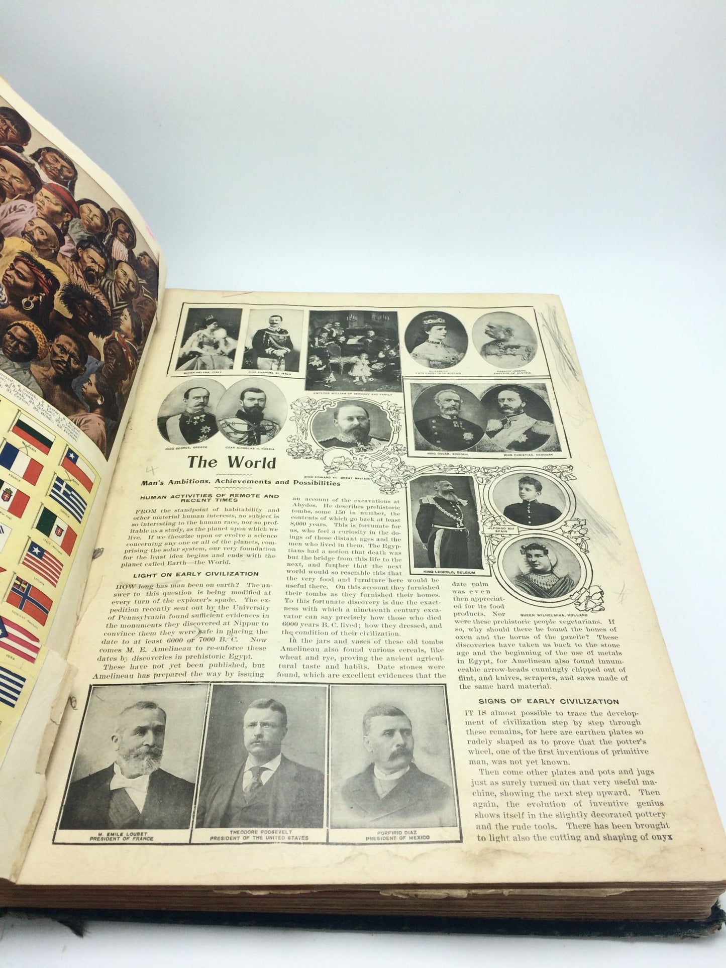 Monarch Standard Atlas And Illustrated World