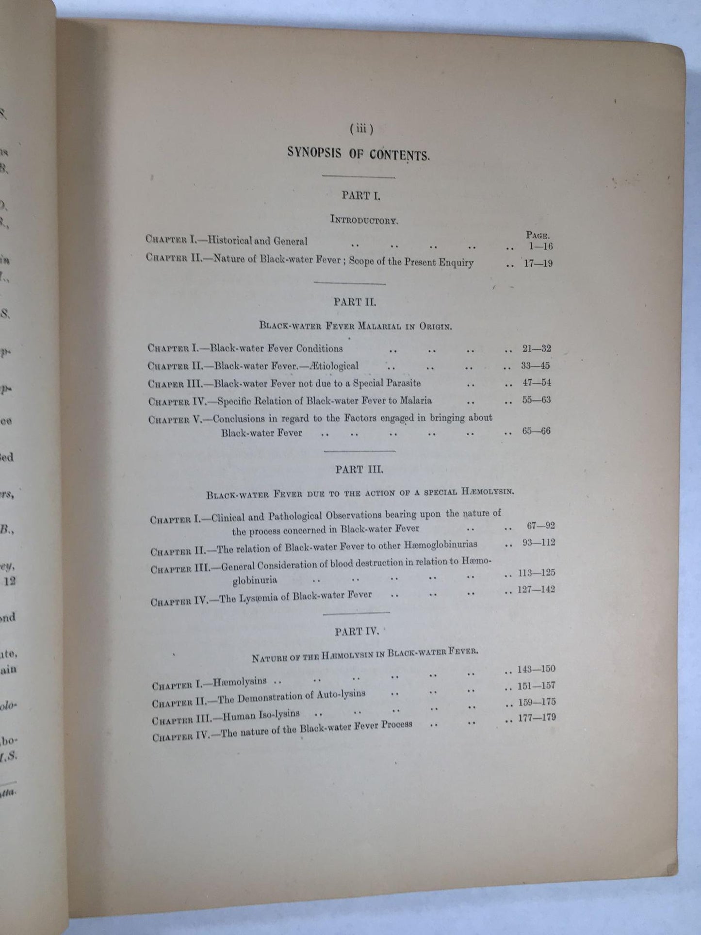 Scientific Memoirs By Officers Of The Medical And Sanitary Departments Of The Government Of India: Blackwater Fever