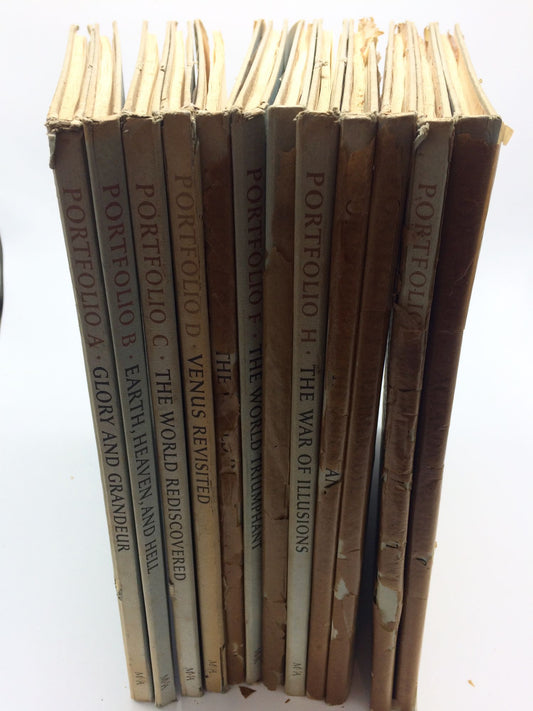 Metropolitan Seminars In Art: Great Periods In Painting Portfolios A-L Complete Set