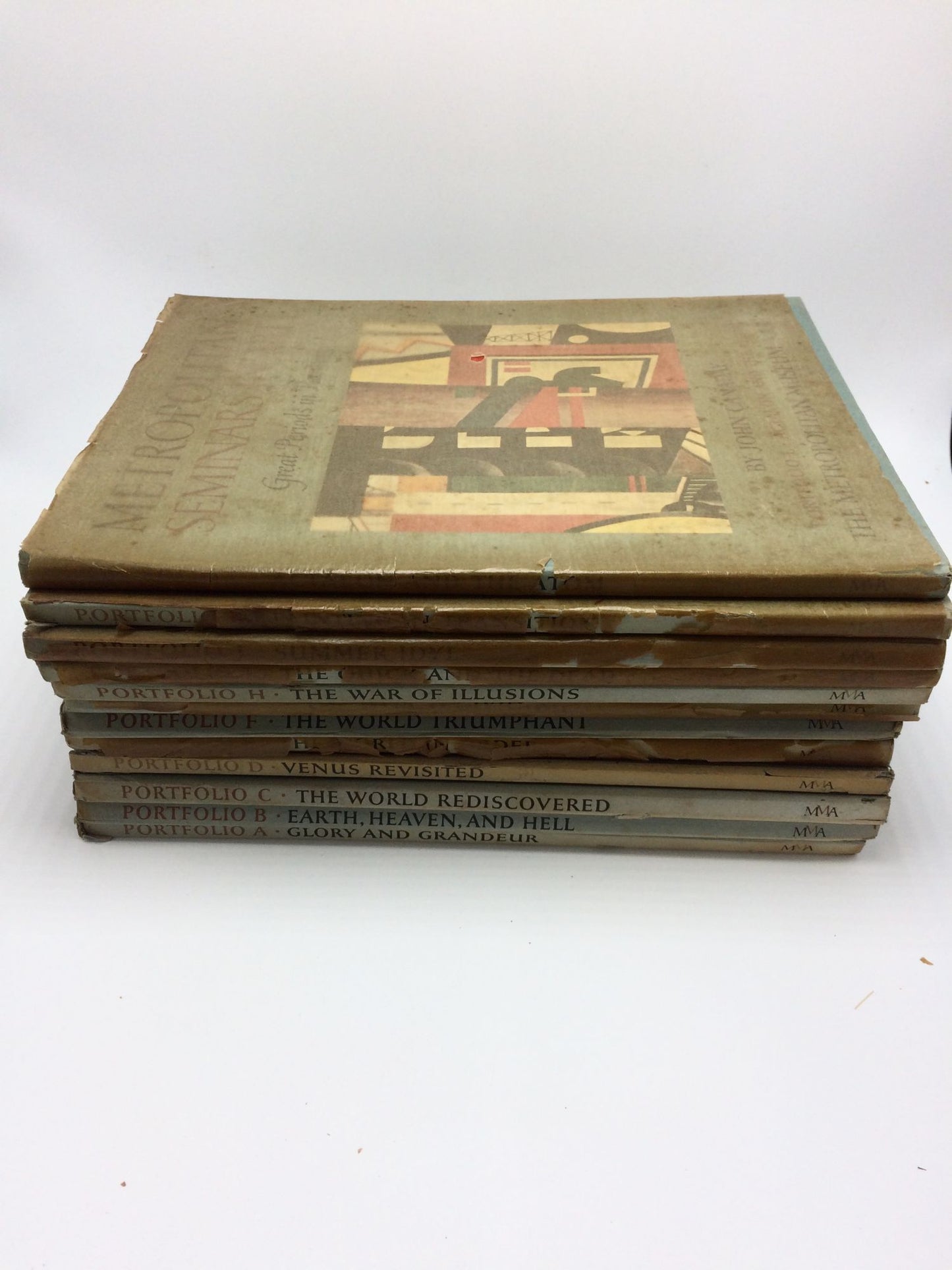 Metropolitan Seminars In Art: Great Periods In Painting Portfolios A-L Complete Set