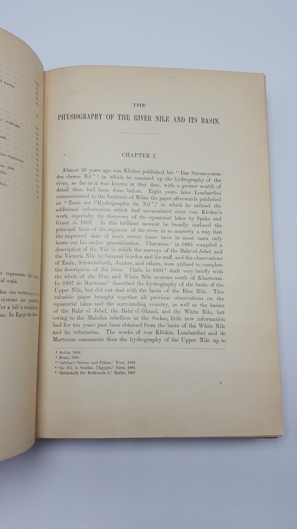 The Physiography Of The Nile River And Its Basin