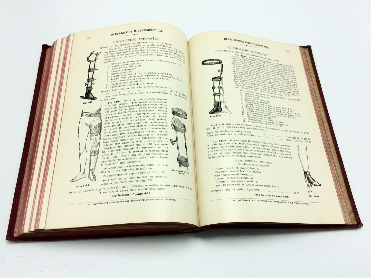Blees-Moore Instrument Co. Surgical  Instruments