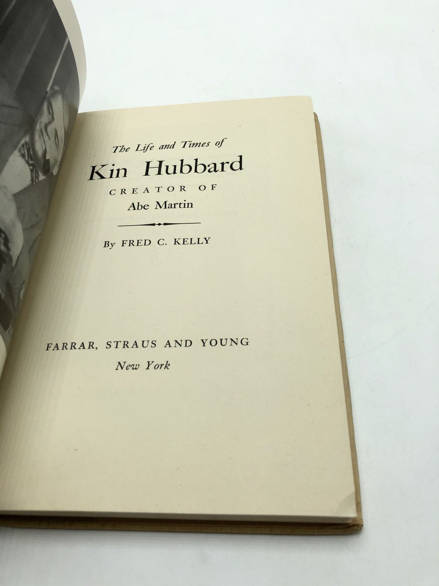 The Life and Times of Kin Hubbard, Creator of Abe Martin