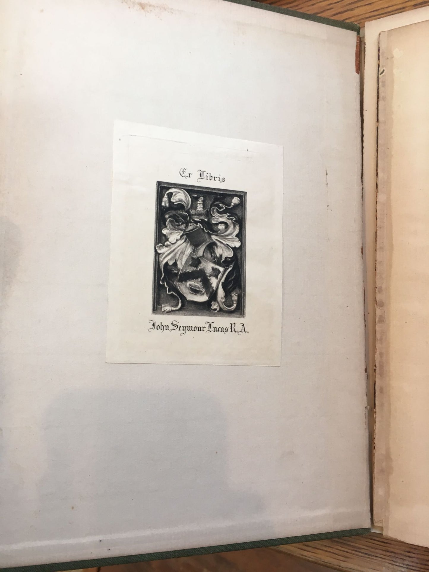Old Cottages and Farm Houses in Kent and Sussex -- association copy, gifted from Princess Louise, Duchess of Argyll to John Seymour Lucas