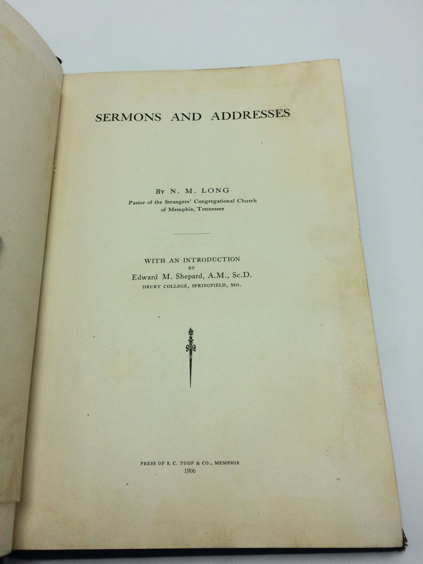 Sermons and Addresses
