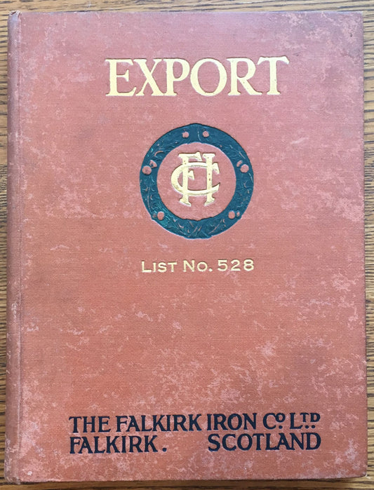 The Falkirk Iron Company, Export List No. 528
