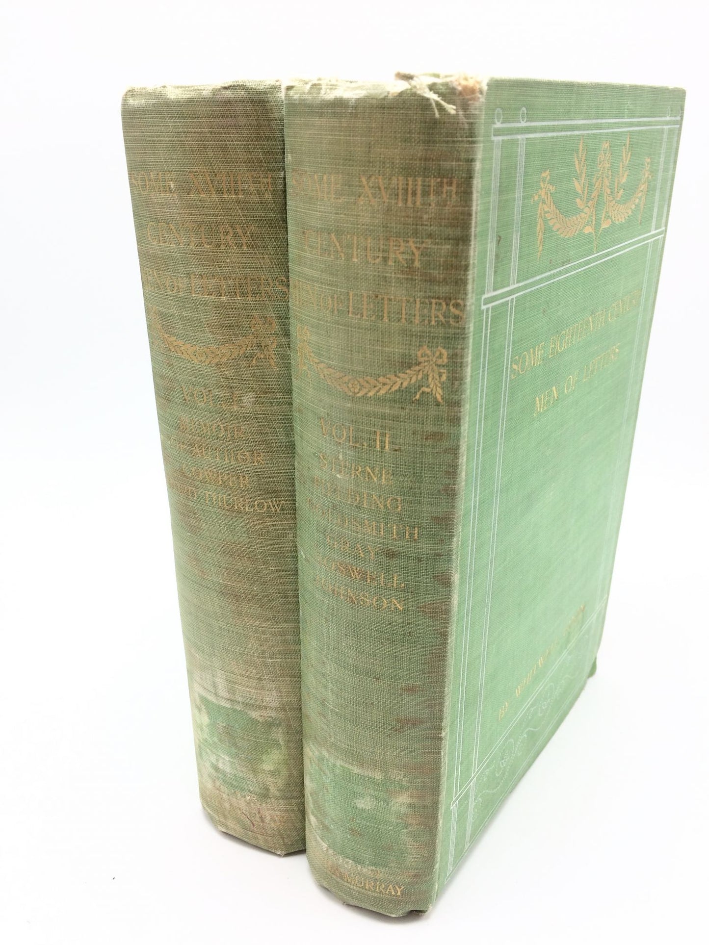 Some Eighteenth Century Men of Letters (2 Volume Set)