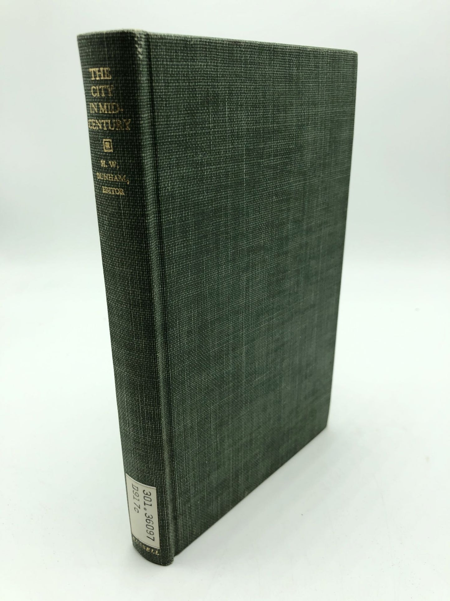 The City in Mid-Century: Prospects for Human Relations in the Urban Environment