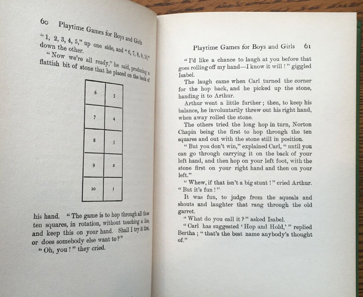 Playtime Games for Boys and Girls: Told in Story Form