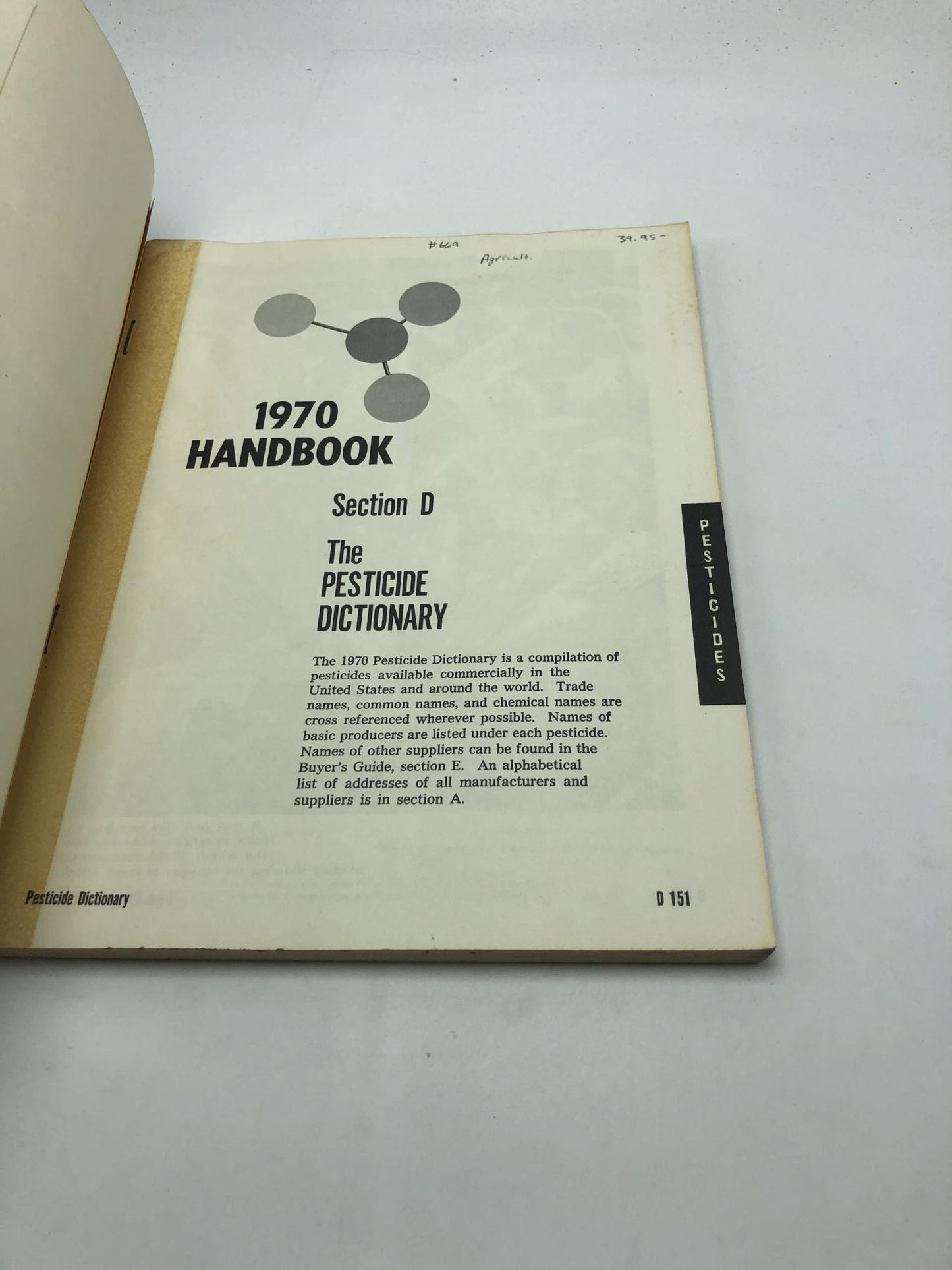 Pesticide Dictionary