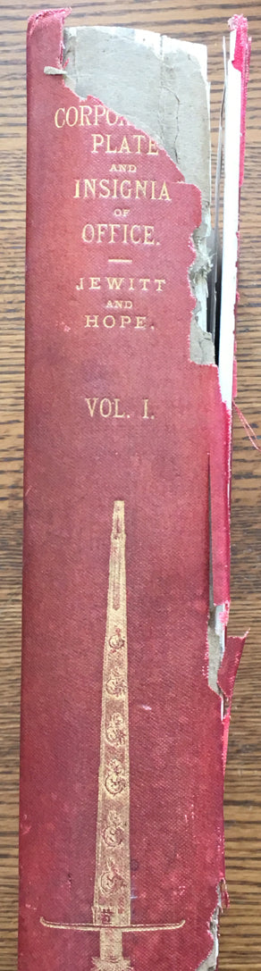 The Corporation Plate and Insignia of Office of the Cities and Towns of England and Wales, complete set in 2 volumes (Volume 1, Anglesey to Kent / Volume 2, Lancashire to Yorkshire)