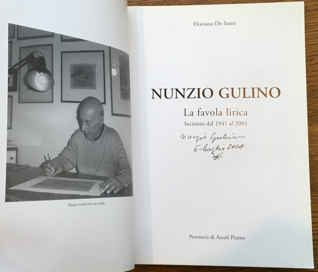 Nunzio Gulino: La Favola Lirica, Incisioni dal 1941 al 2003